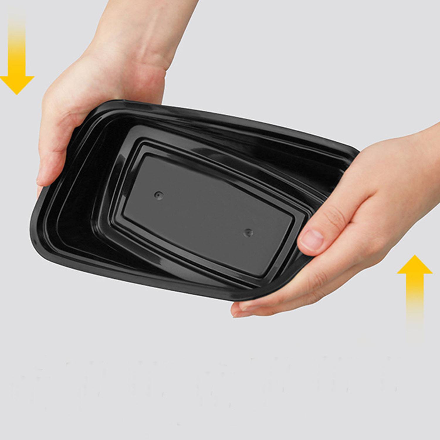 Disposable Food-Grade PP Meal Prep Container Lunch Box 3