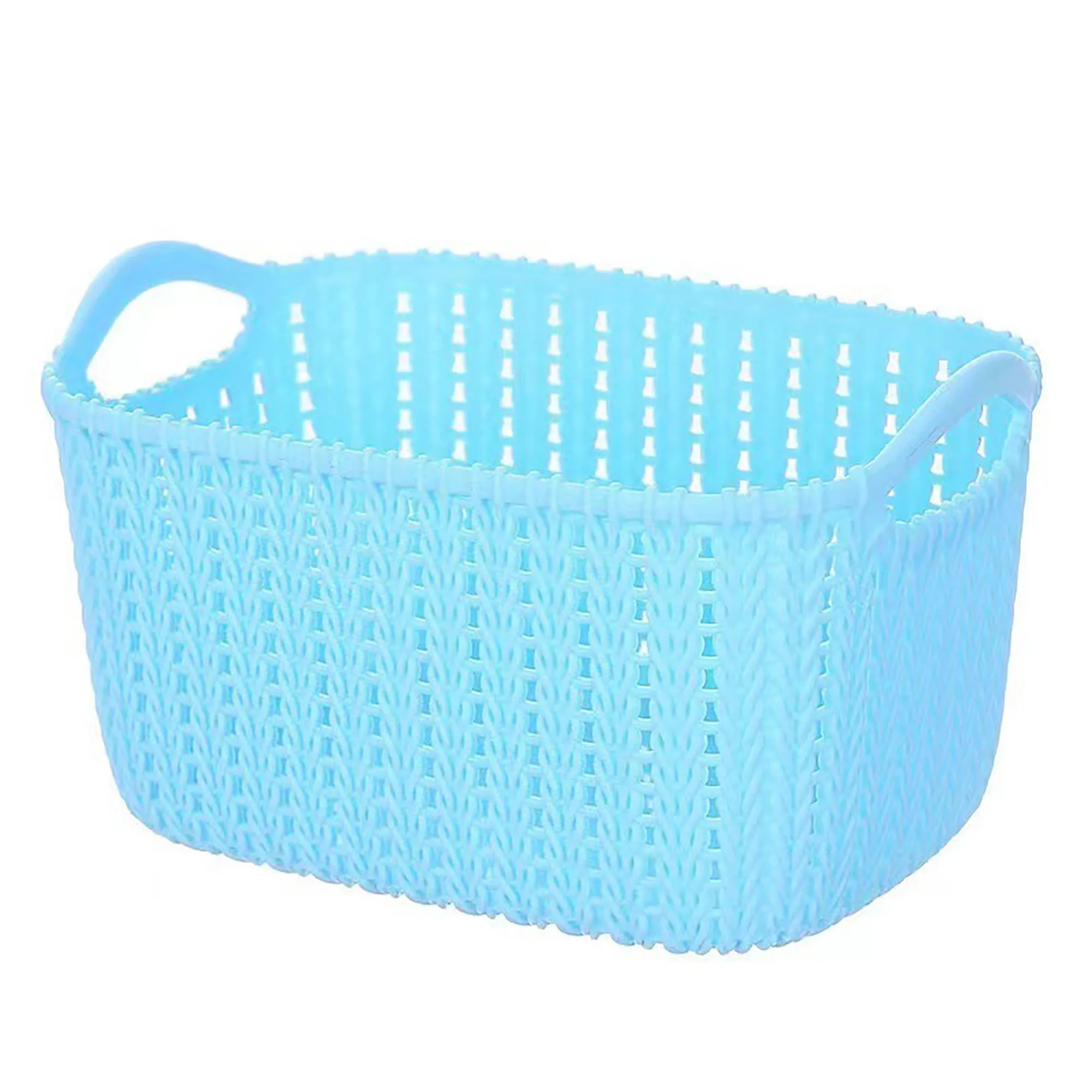 Rattan-Style Storage Basket With Logo For Storage And Organi 2