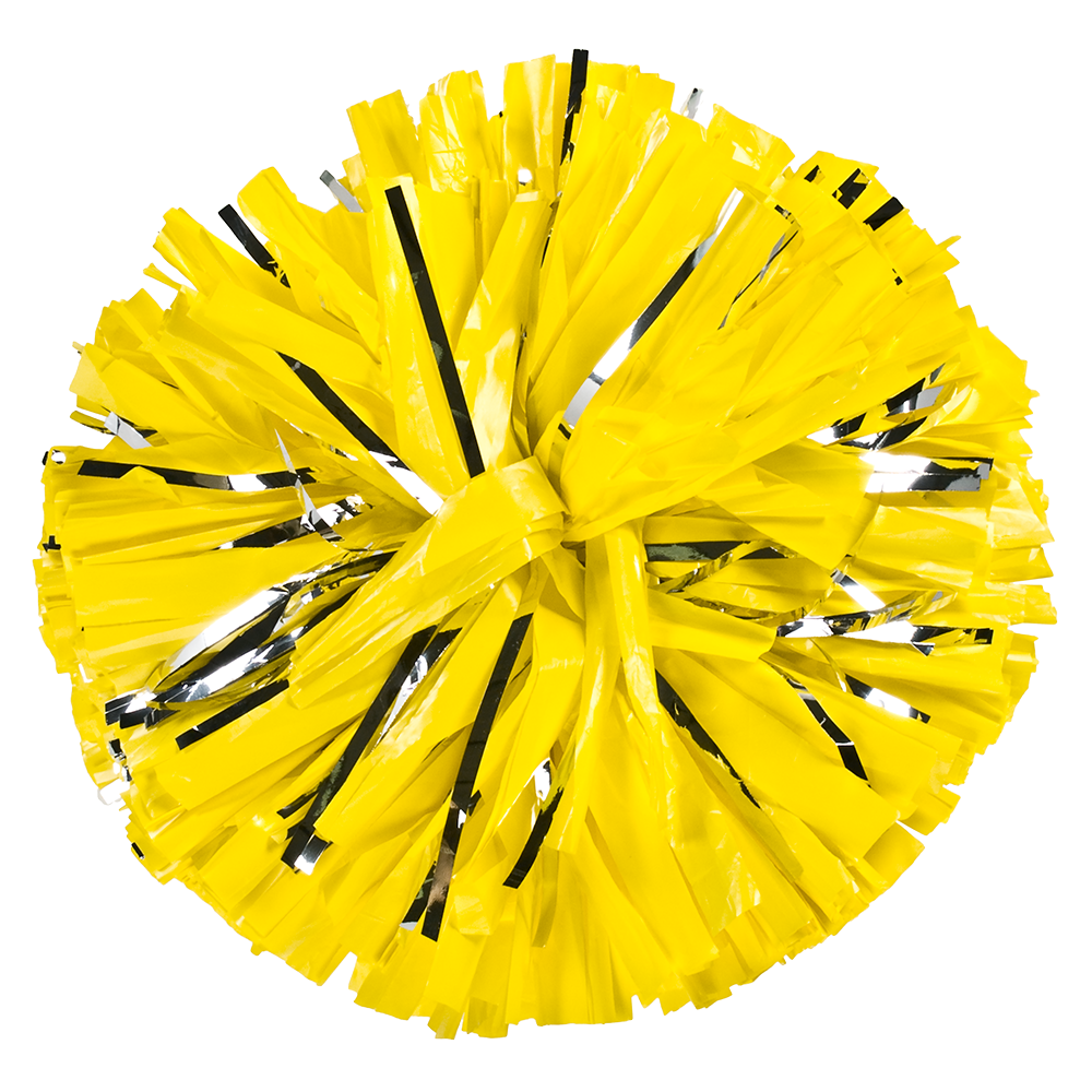 Custom Plastic Show Pom with Glitter 64