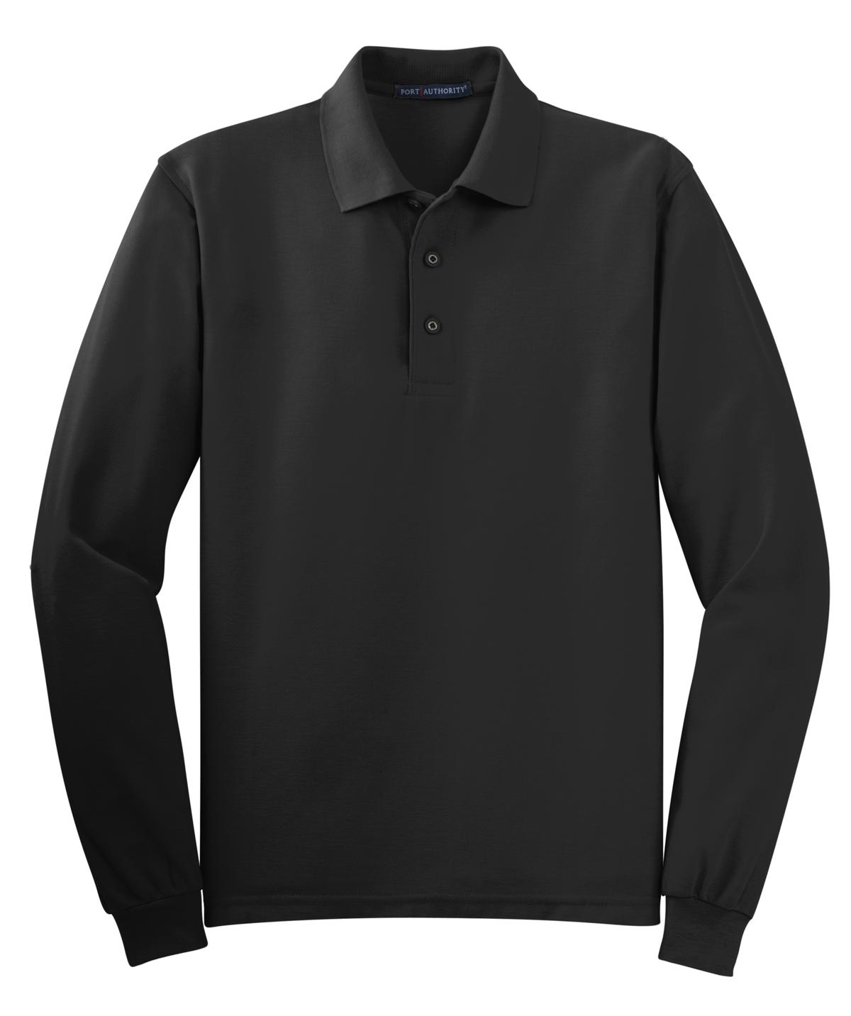 Silk Touch Long Sleeve Polo