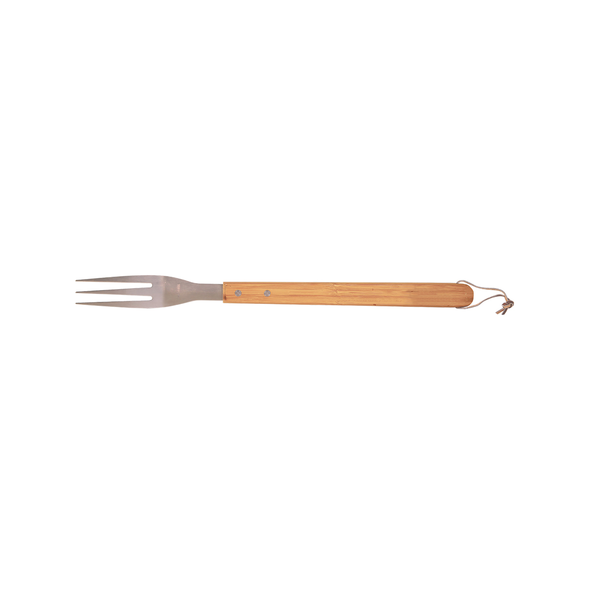16 1/4" Bamboo BBQ Fork 3
