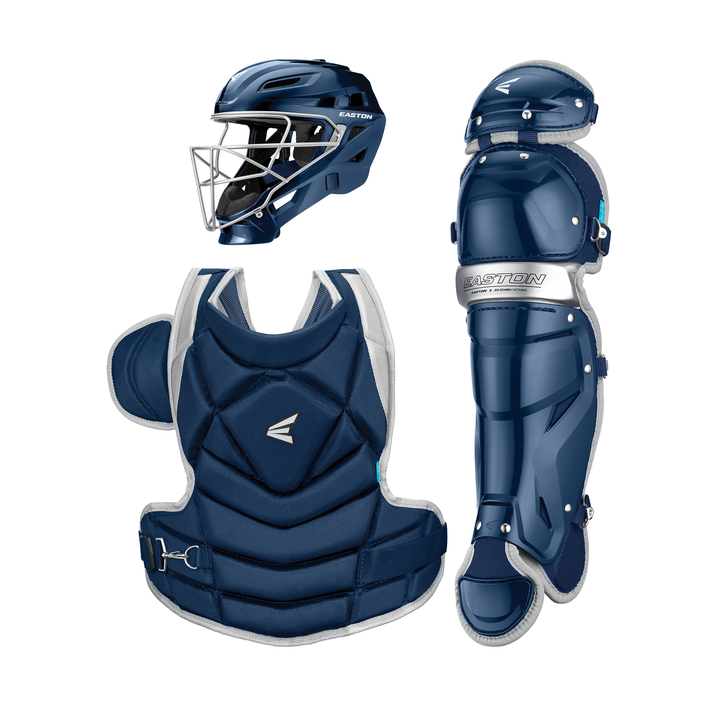 Easton x Jen Schro The Fundamental Fastpitch Catcher's Gear Set | Small 9
