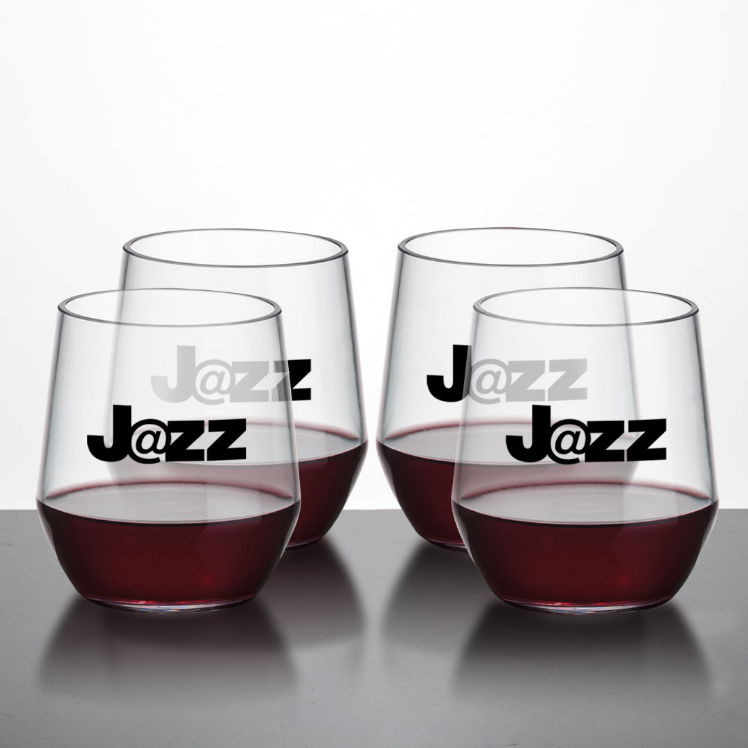 Poolside Tritan™ Stemless Wine Glass - 15oz (Set of 4) 5