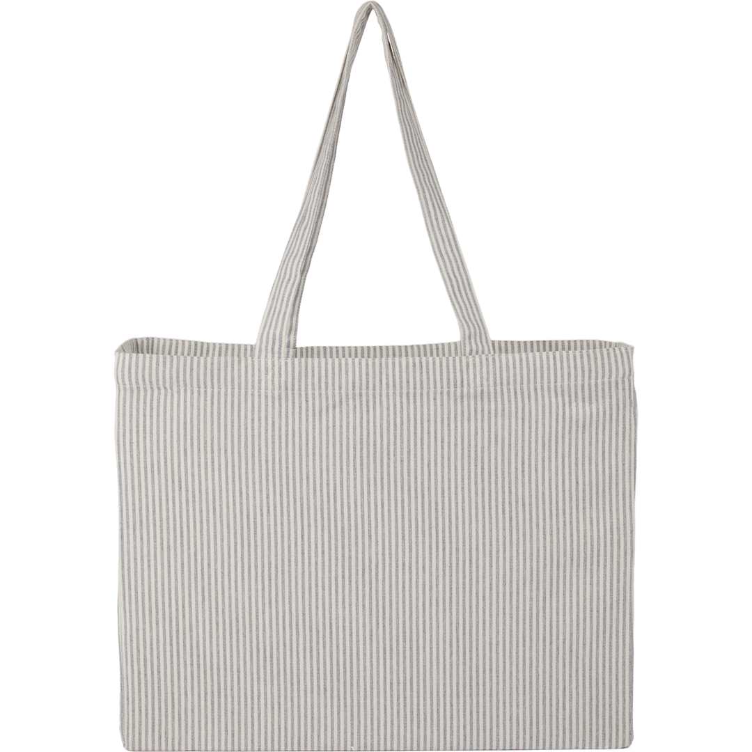 Striped Pacific Recycled Cotton Shopper Tote 59