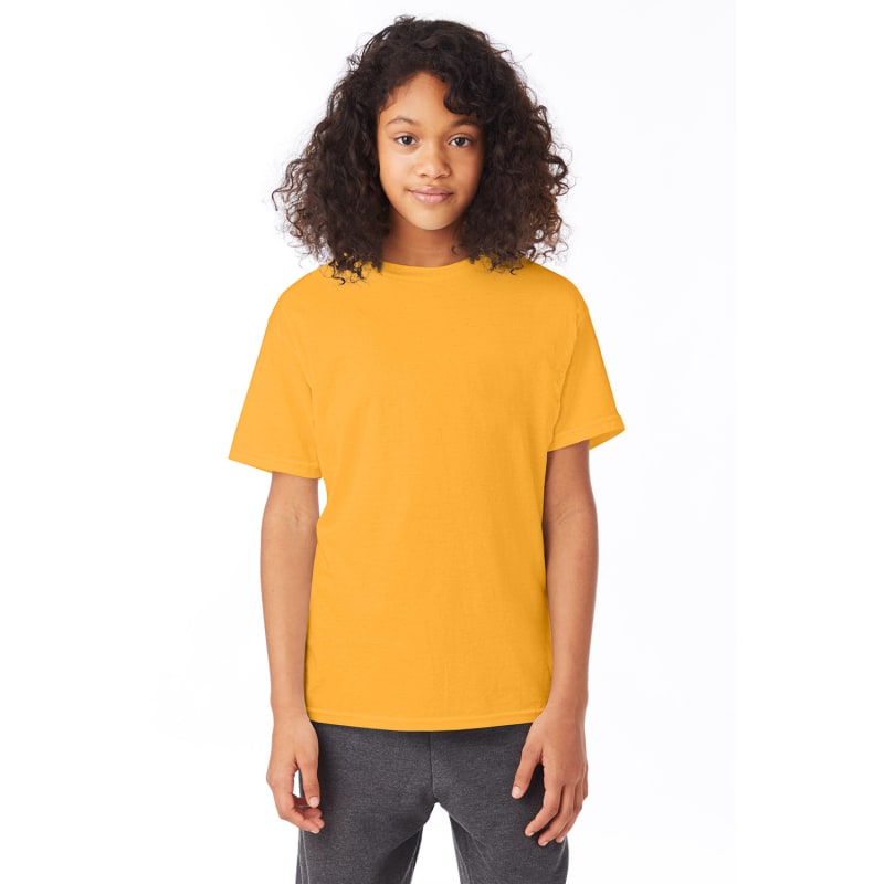 Hanes Youth 5.2 Oz., 50/50 ComfortBlend® EcoSmart® T-Shirt 65