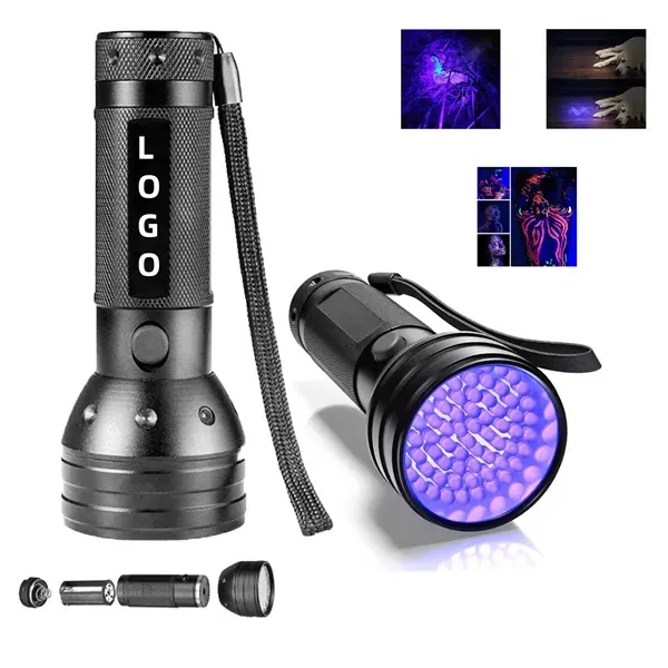 51 LED UV Flashlight For Pet Urine, Bed Bugs, Resin Curing 1