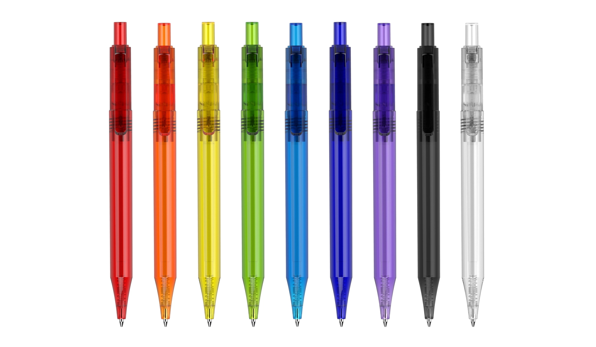 Plastic Pen - Translucent 9