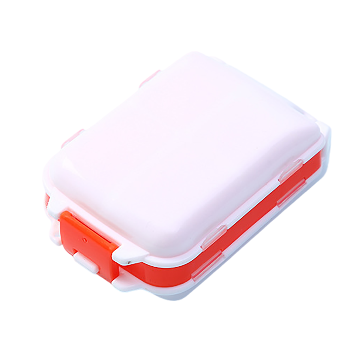 Folding 8 Compartment Travel Pill Organizer Box 4