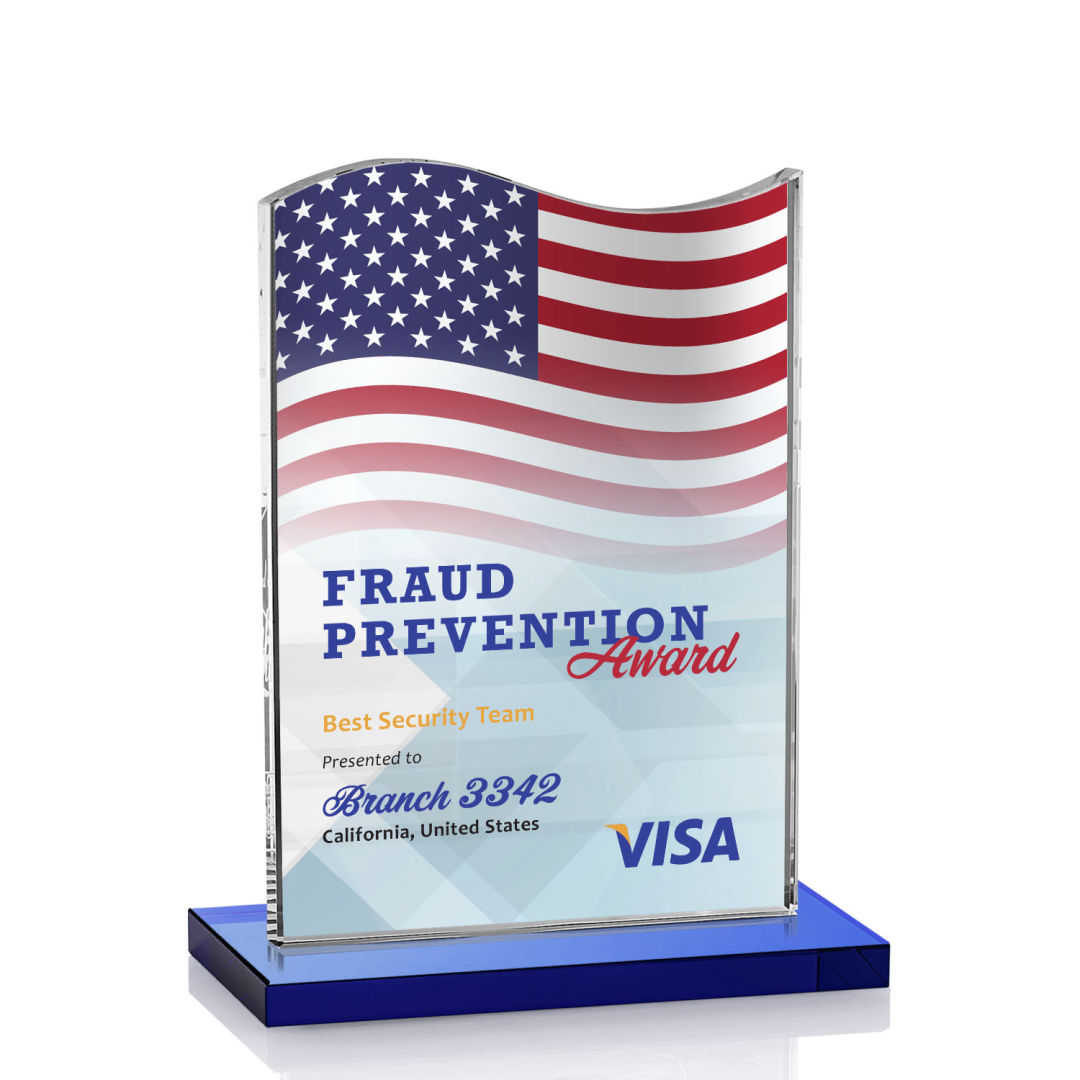 Unity VividPrint™ Award - Blue 3