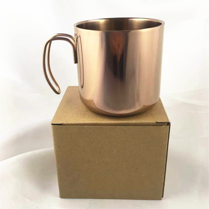 Stainless Steel Mugs With Copper Coating 4