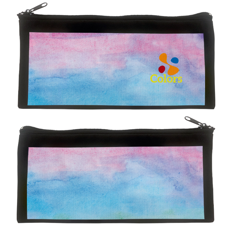 Economy Sublimated Cosmetic Zipper Pouch 2