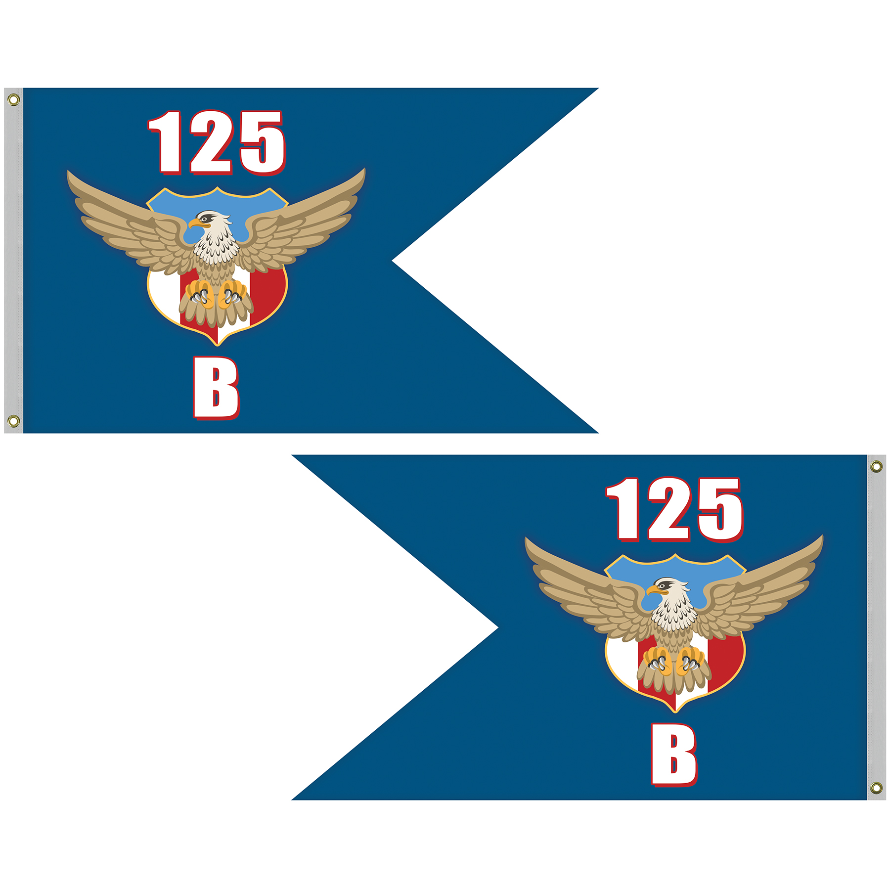 Double Sided Knitted Polyester Guidon Boat Flag (36"x60") 5
