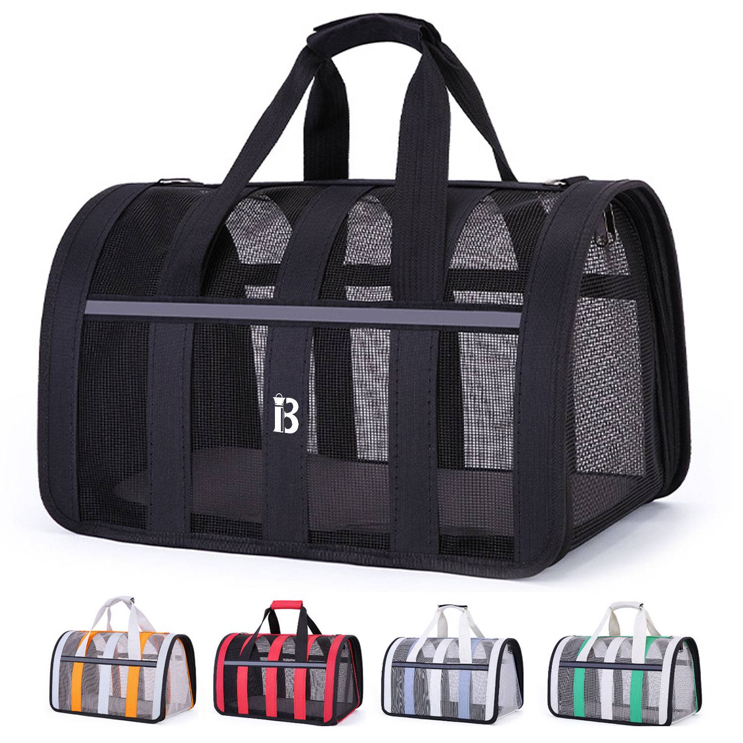 Oxford Pet Travel Carrier Bag Cat Summer Breathable Handbag 15