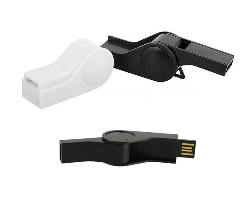Retractable Whistle USB Flash Drive 3