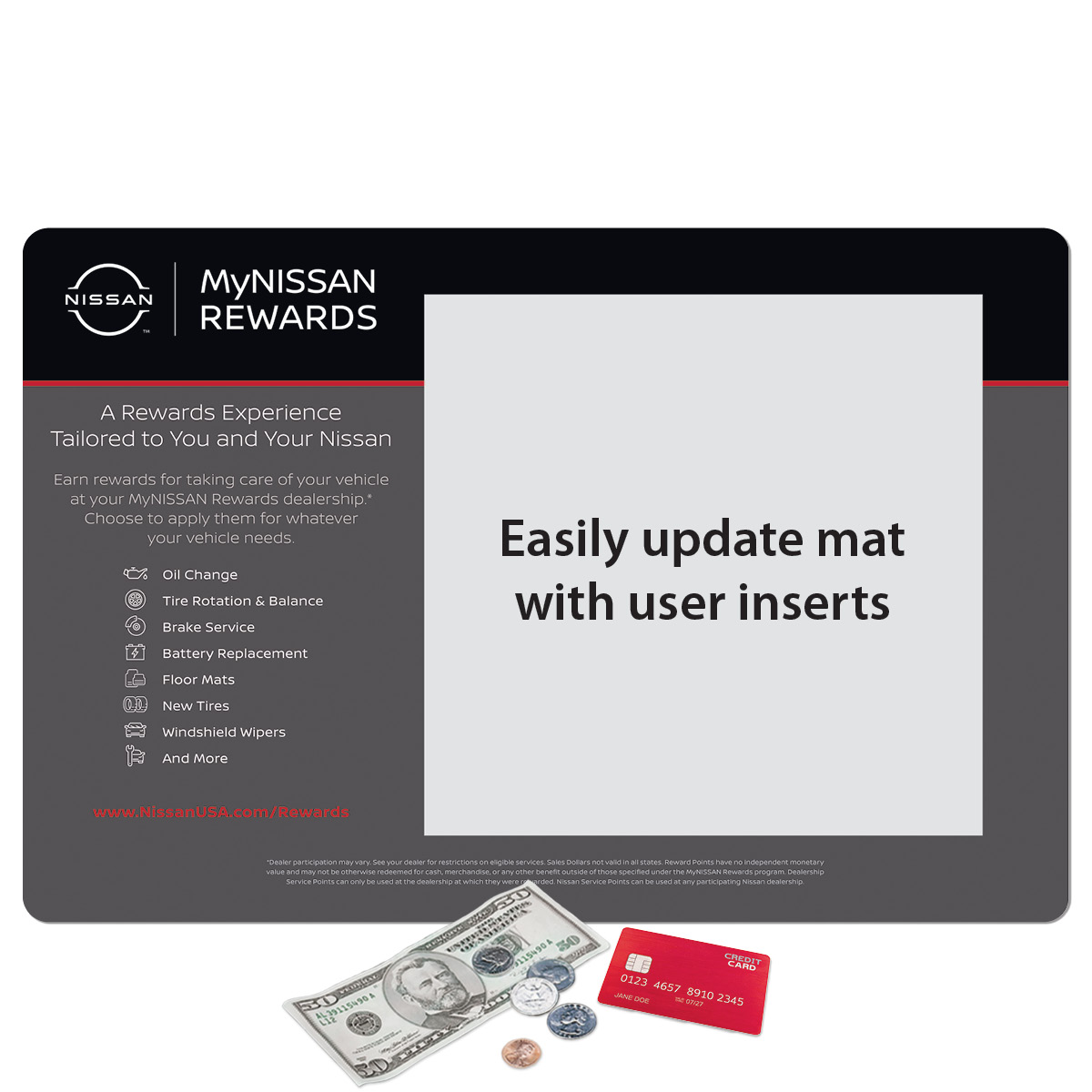 Frame-It Flex Heavy Duty Window Counter Mat-16"x20"x1/16"