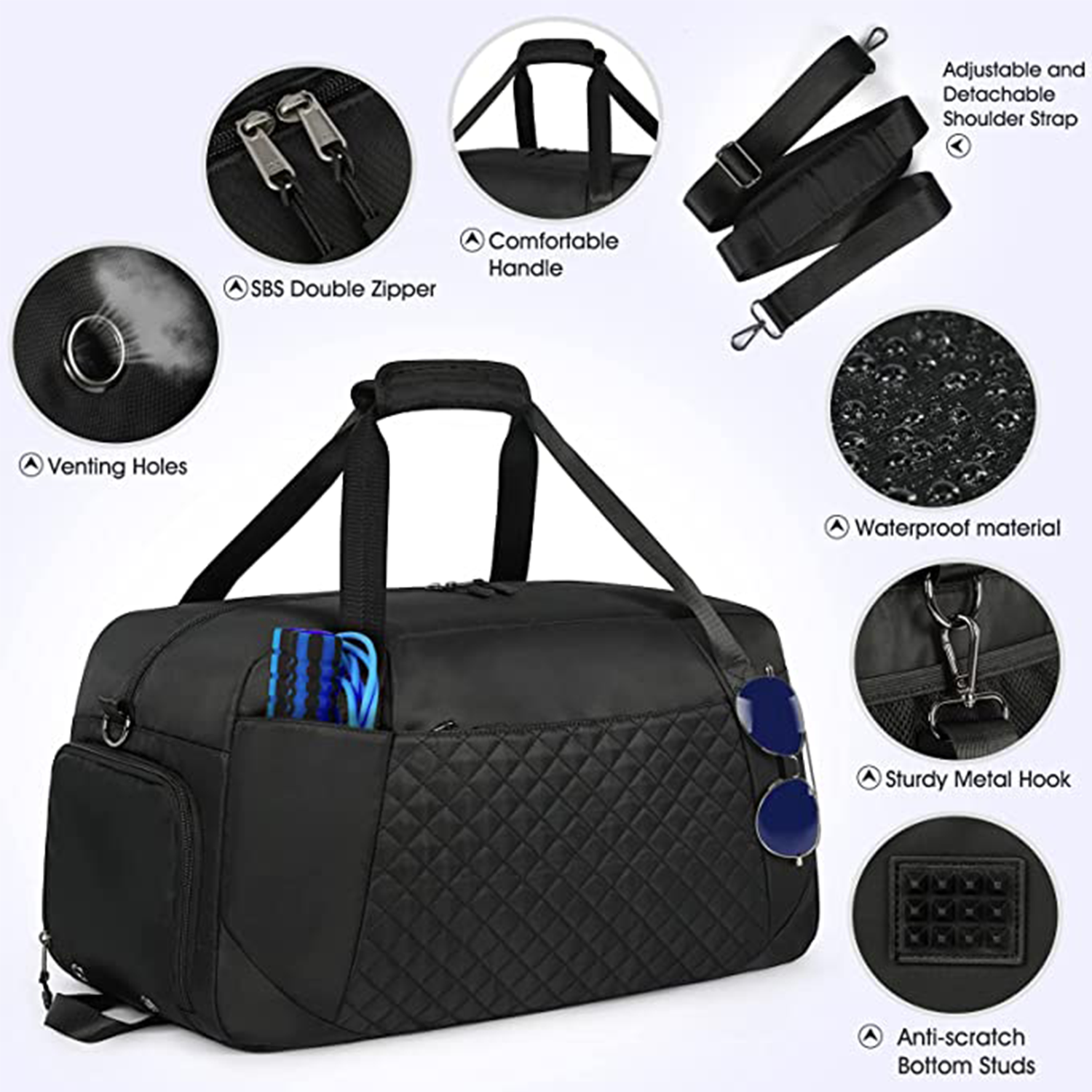 Gym Bag For Women Men 3