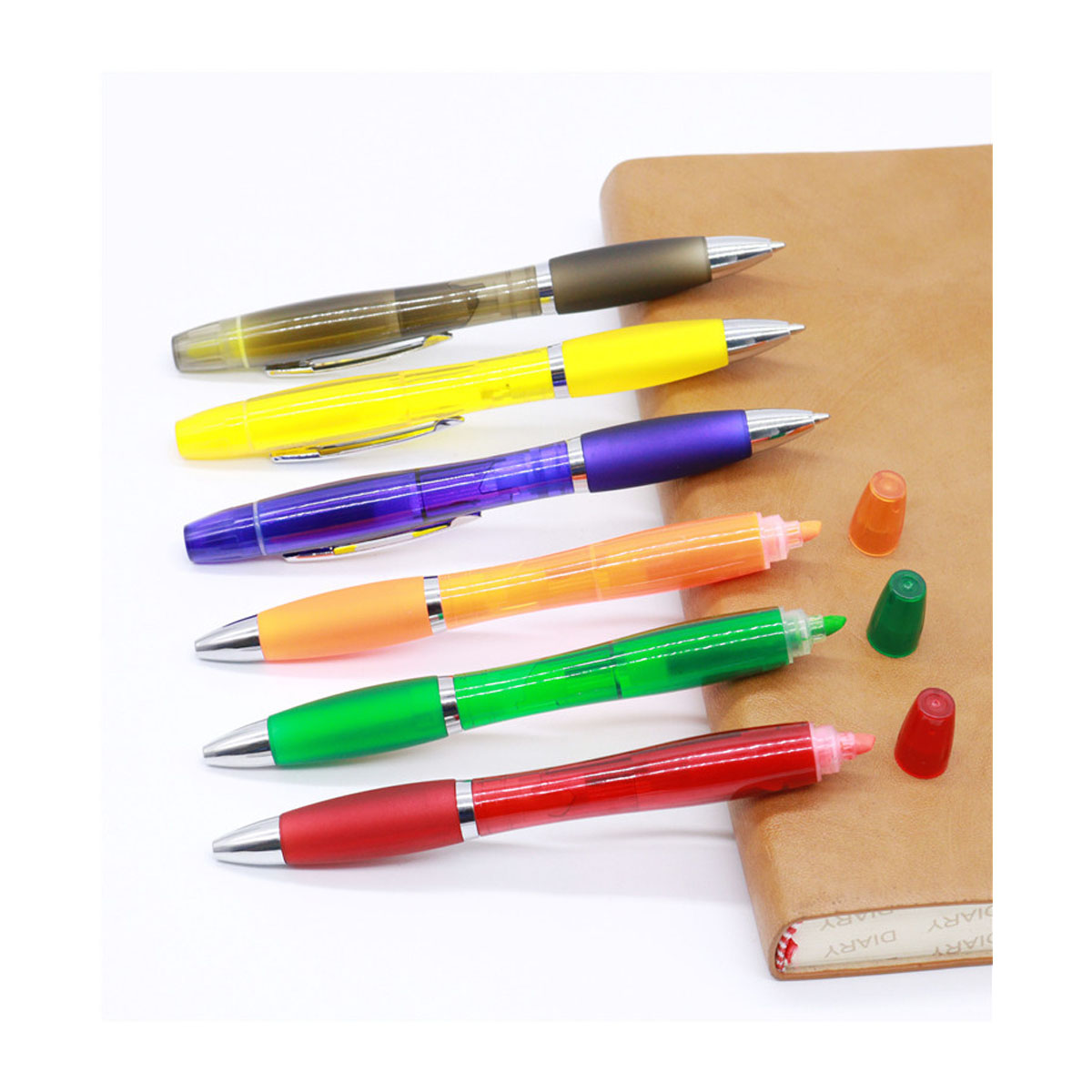 Candy Double Highlighter Ballpoint Pen  4