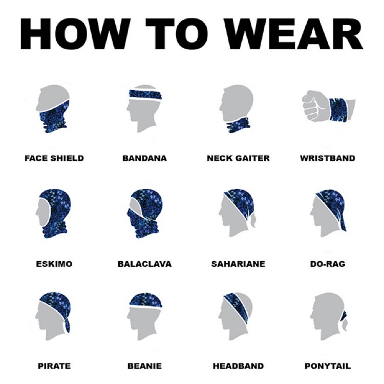 Dye Sub Neck Gaiter Face Shield 4