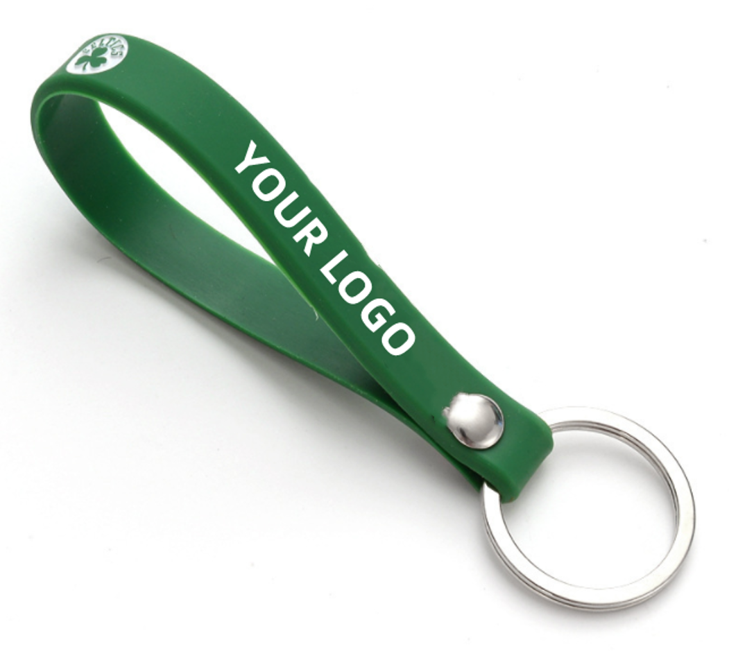 Advertisement Promotion Customized Silicone Colorful Practical Bracelet Keychain 2