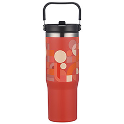 Oreno 30 oz Stainless Steel/Polypropylene Travel Tumbler 12