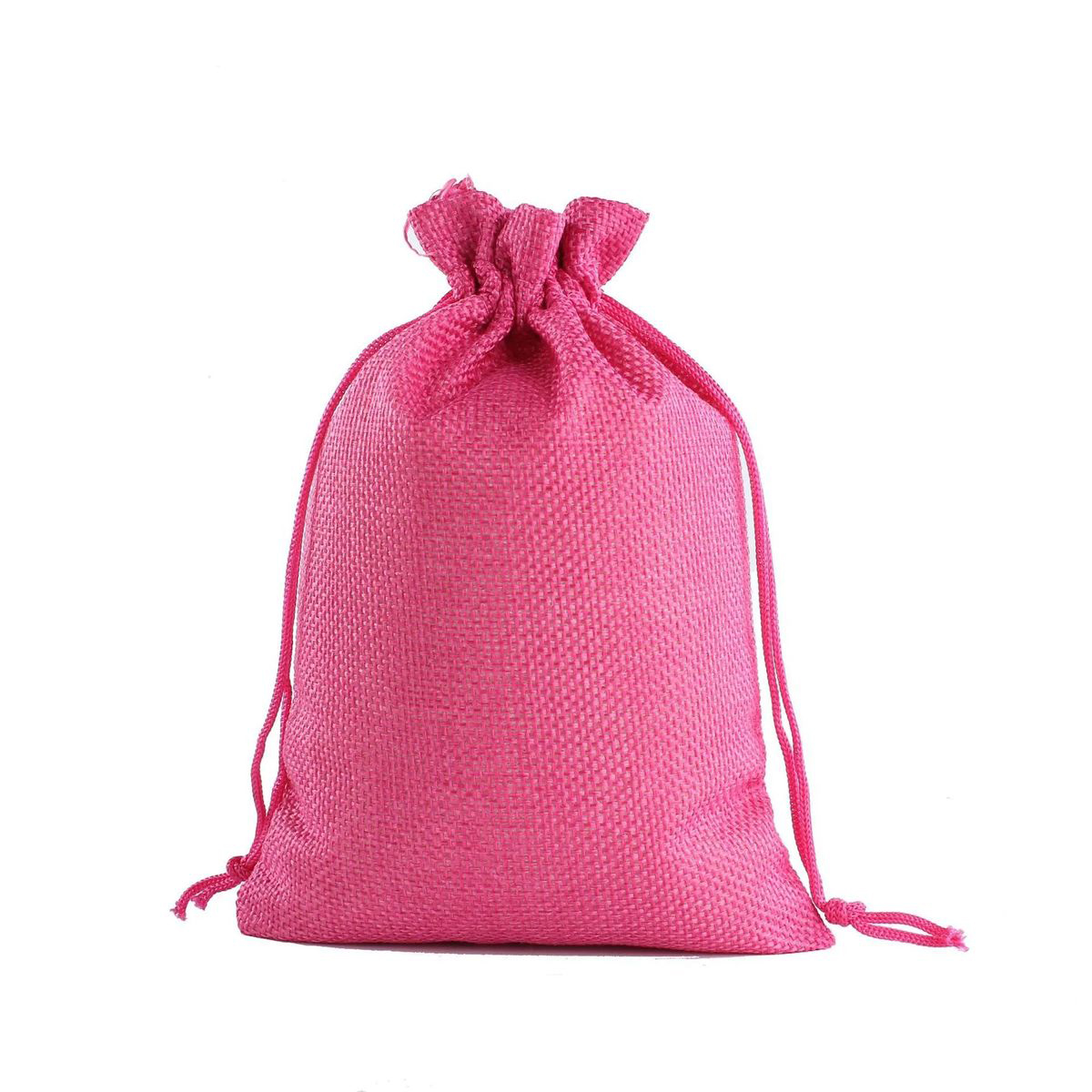 Reusable Jute Drawstring Bag for Party Gifts 20
