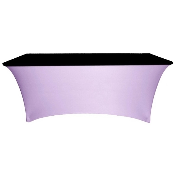 3-Sided Spandex Styled Contour Fitted Display Cloth - 8' STA 3