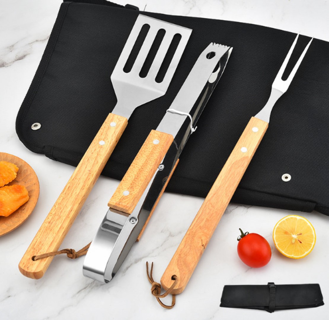 4-in-1 Stainless Steel Barbecue Suit 5