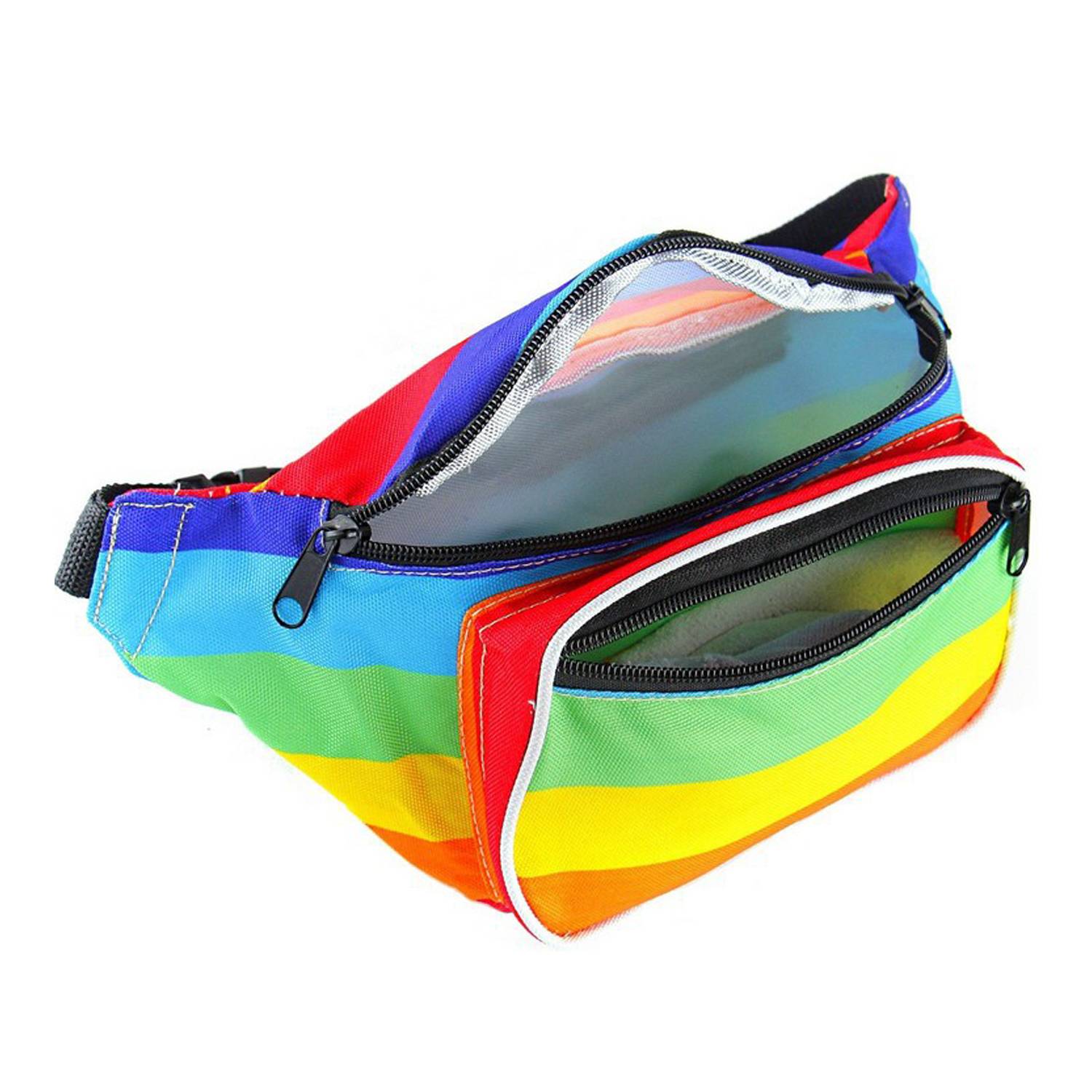 Outdoor Sports Men's Colours Rainbow Waist Fanny Pack 6