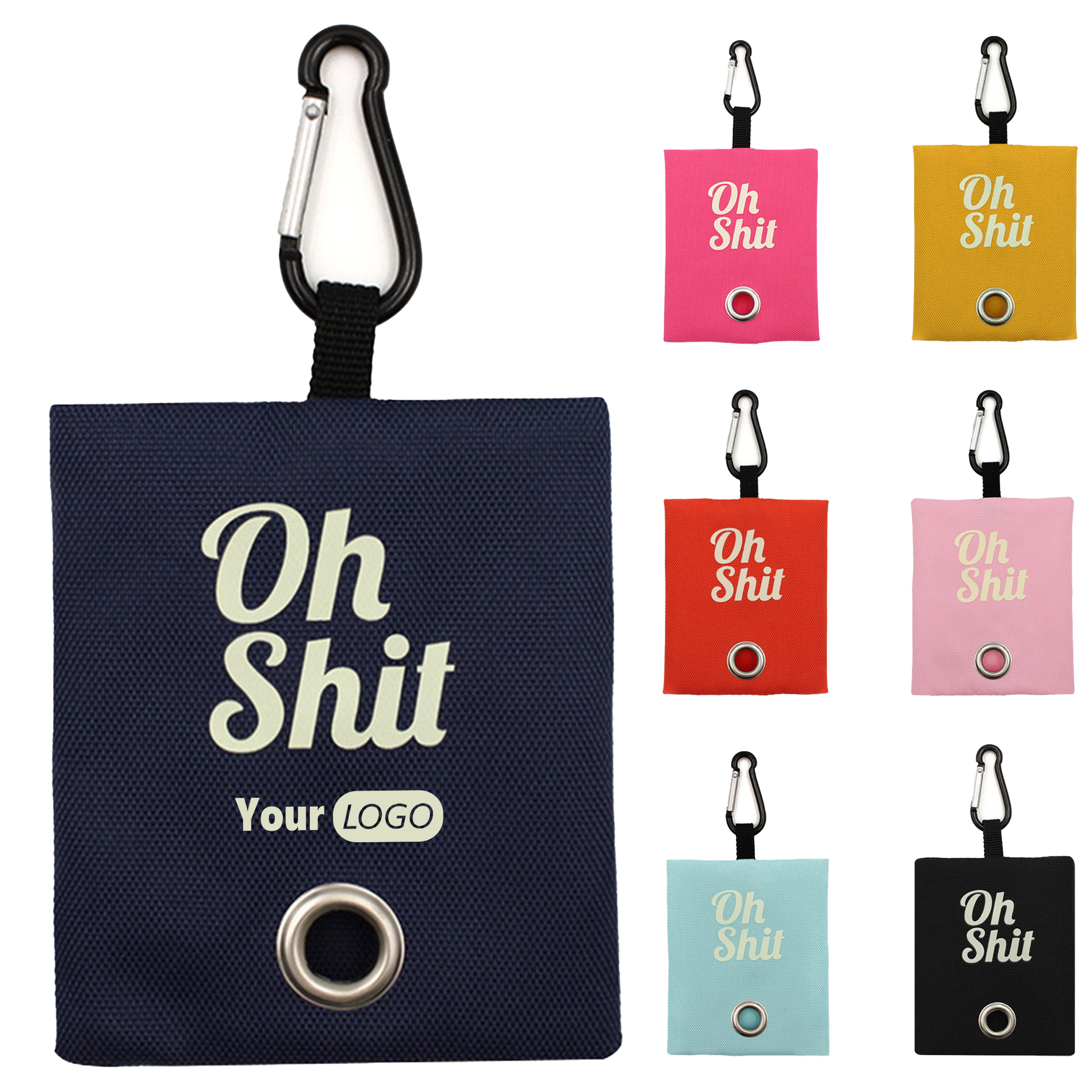 Cloth Portable Dog Walking Pet Garbage Storage Bag 5