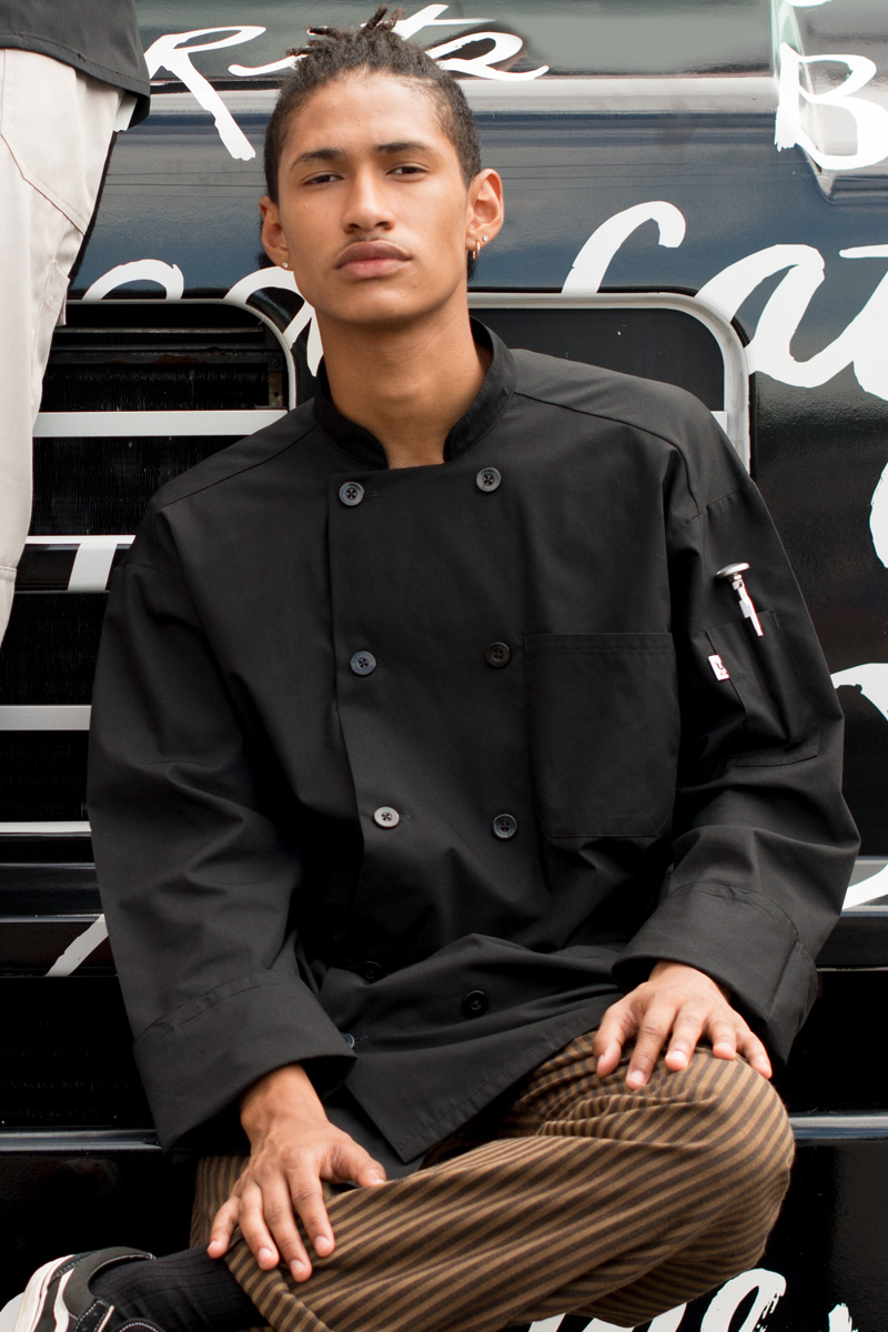 Performance Long Sleeve Chef Coat, White, XS-6XL
