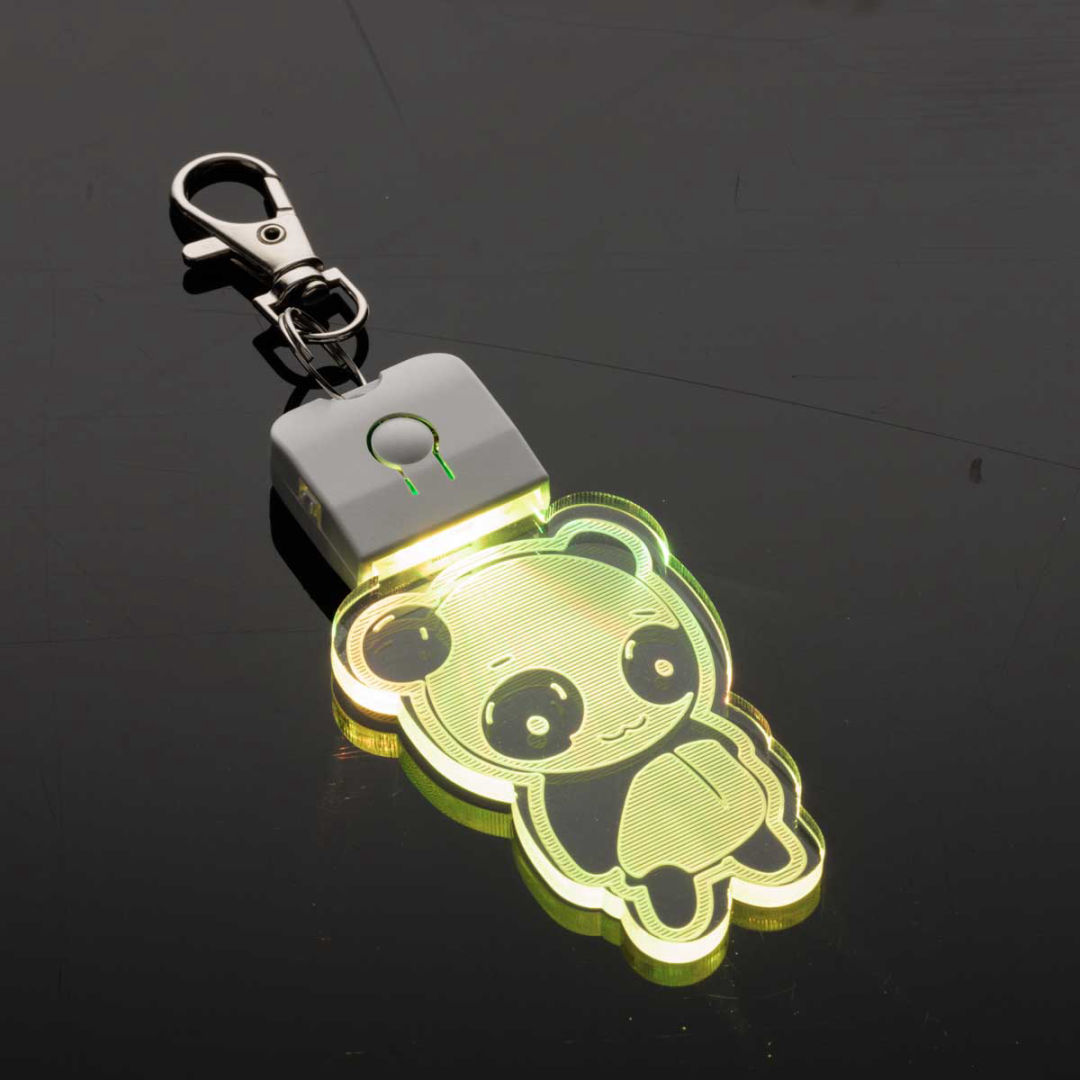 Acrylic Keychain - Custom Shapes with Zinc Alloy Clip 8