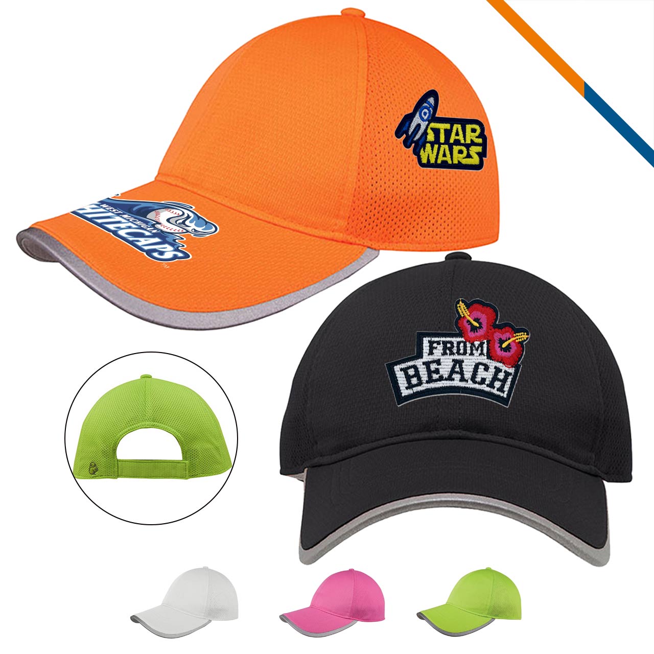 CubeFit 3D Grid-Textured Performance Cap 5