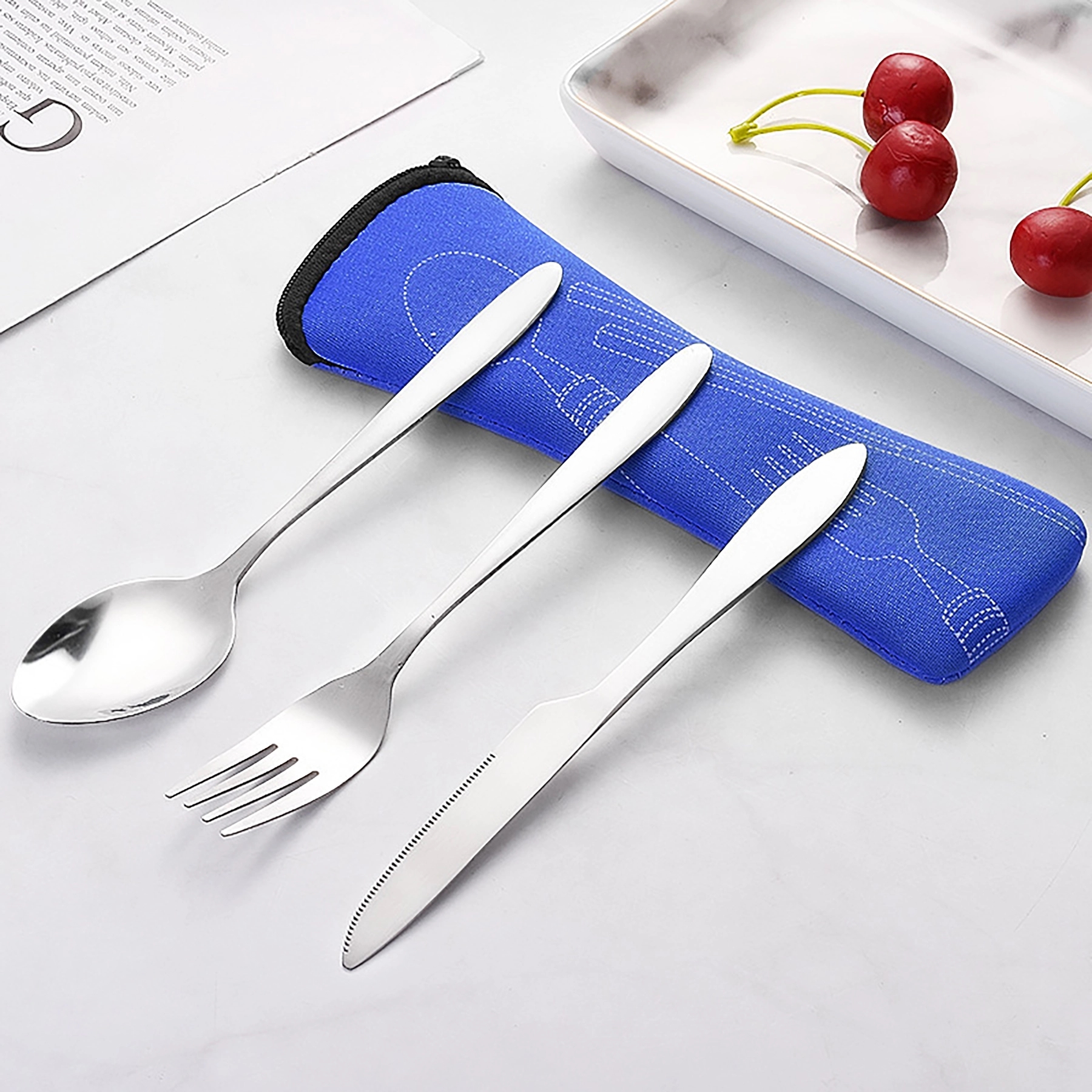 Reusable Flatware Sets Knife Fork Spoon 5