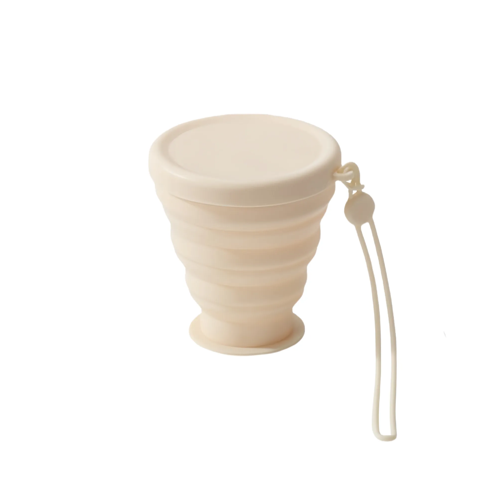 7oz Portable Foldable Silicone Water Cup 4