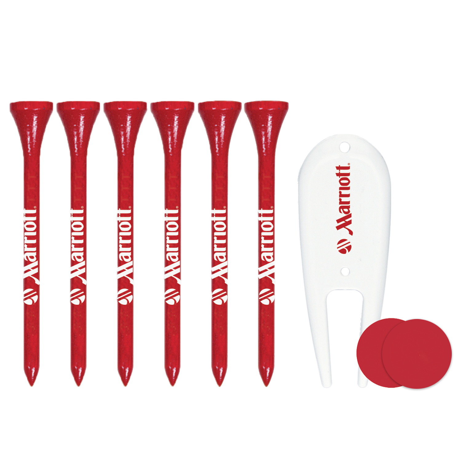 6 Plus Golf Tees/1 DVF/2 PM24 2