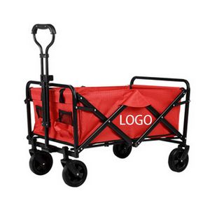 Collapsible Sturdy Steel Frame Garden Wagon 4