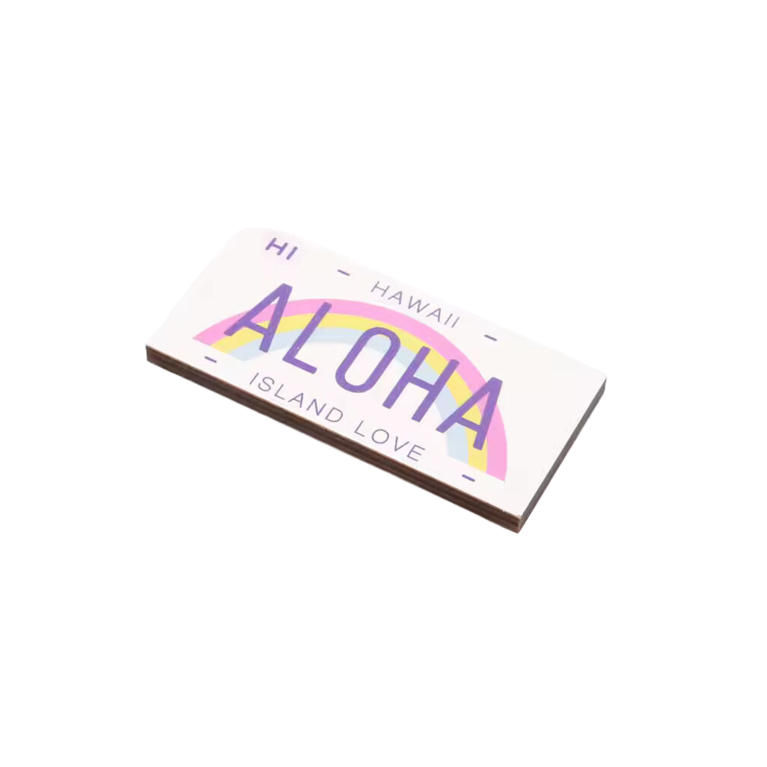 Rectangle Wooden Souvenir Magnet 5
