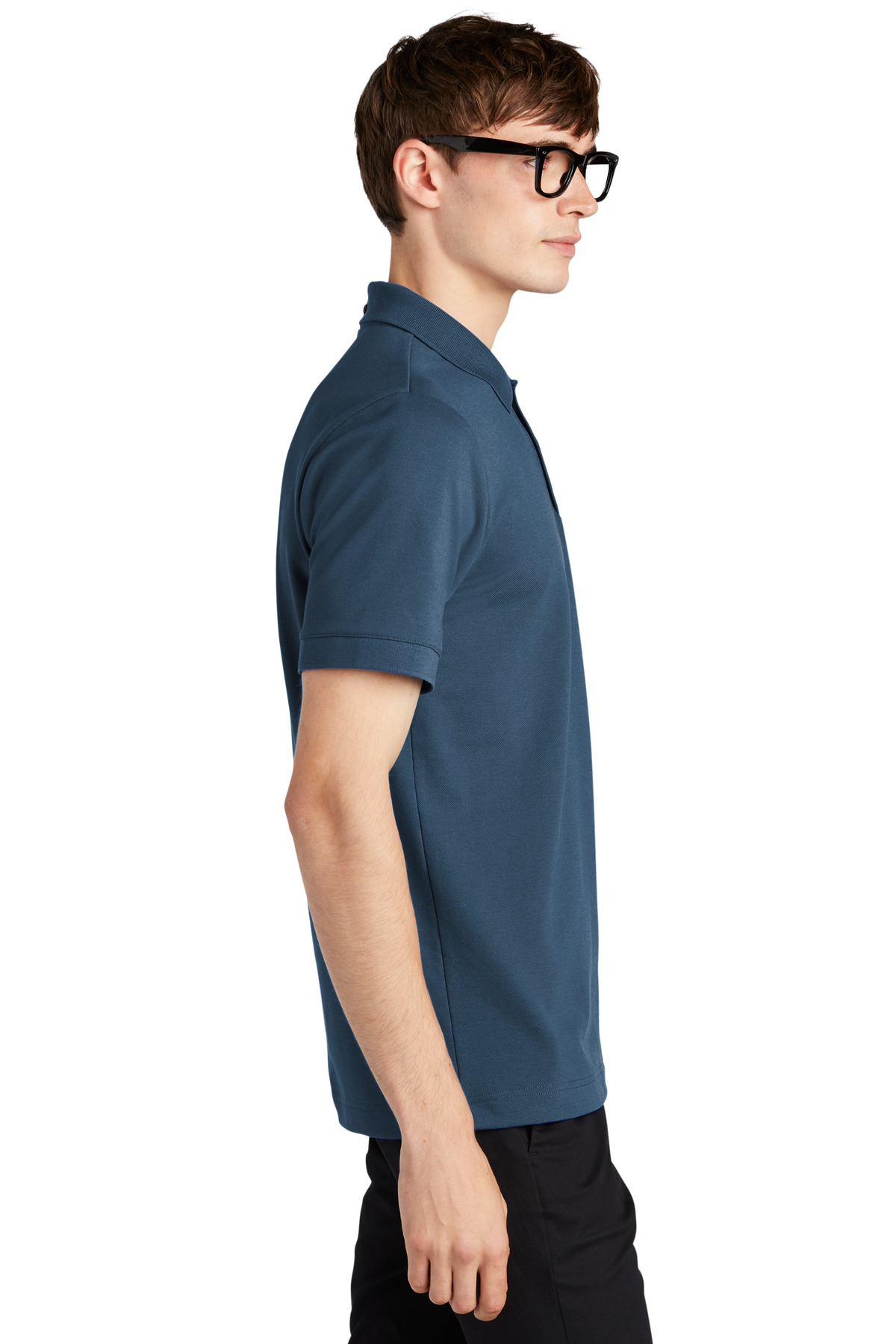 Mercer+Mettle Stretch Heavyweight Pique Polo MM1000 5