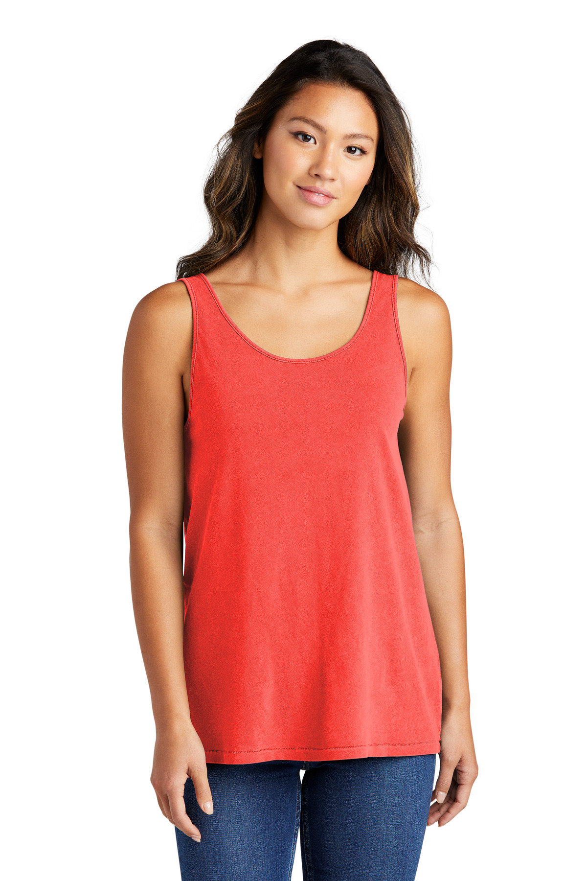 Port & Co Women's Beach Wash Garment-Dyed Tank LPC099TT 32
