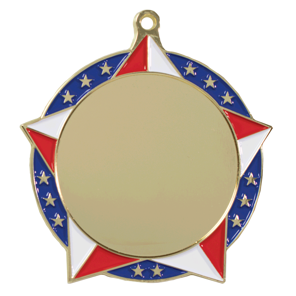 Express Patriotic Star Insert Medallion (2-3/4") 6