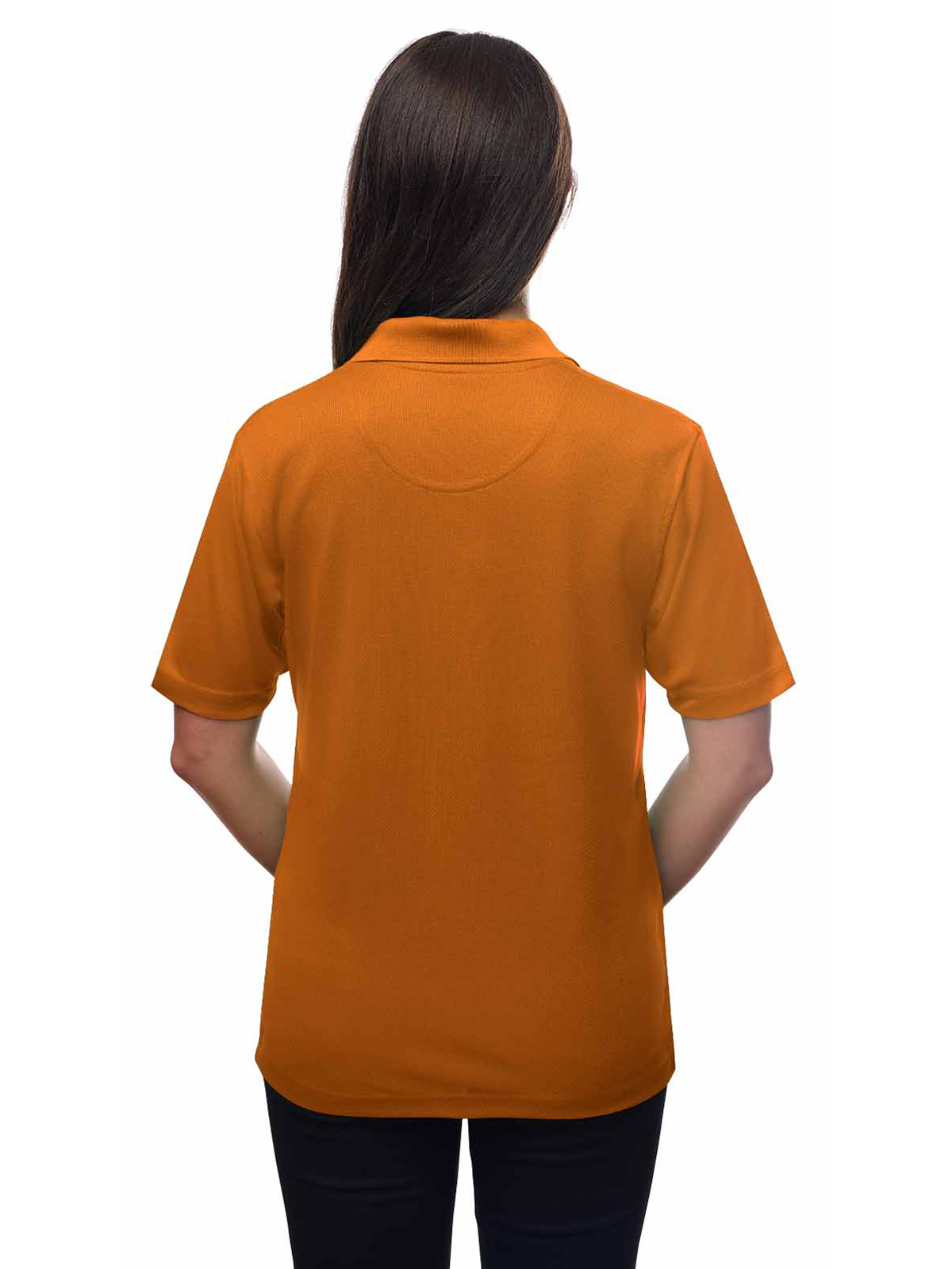 Blue Generation - Women's Pocketless Wicking V-Neck Polo 3