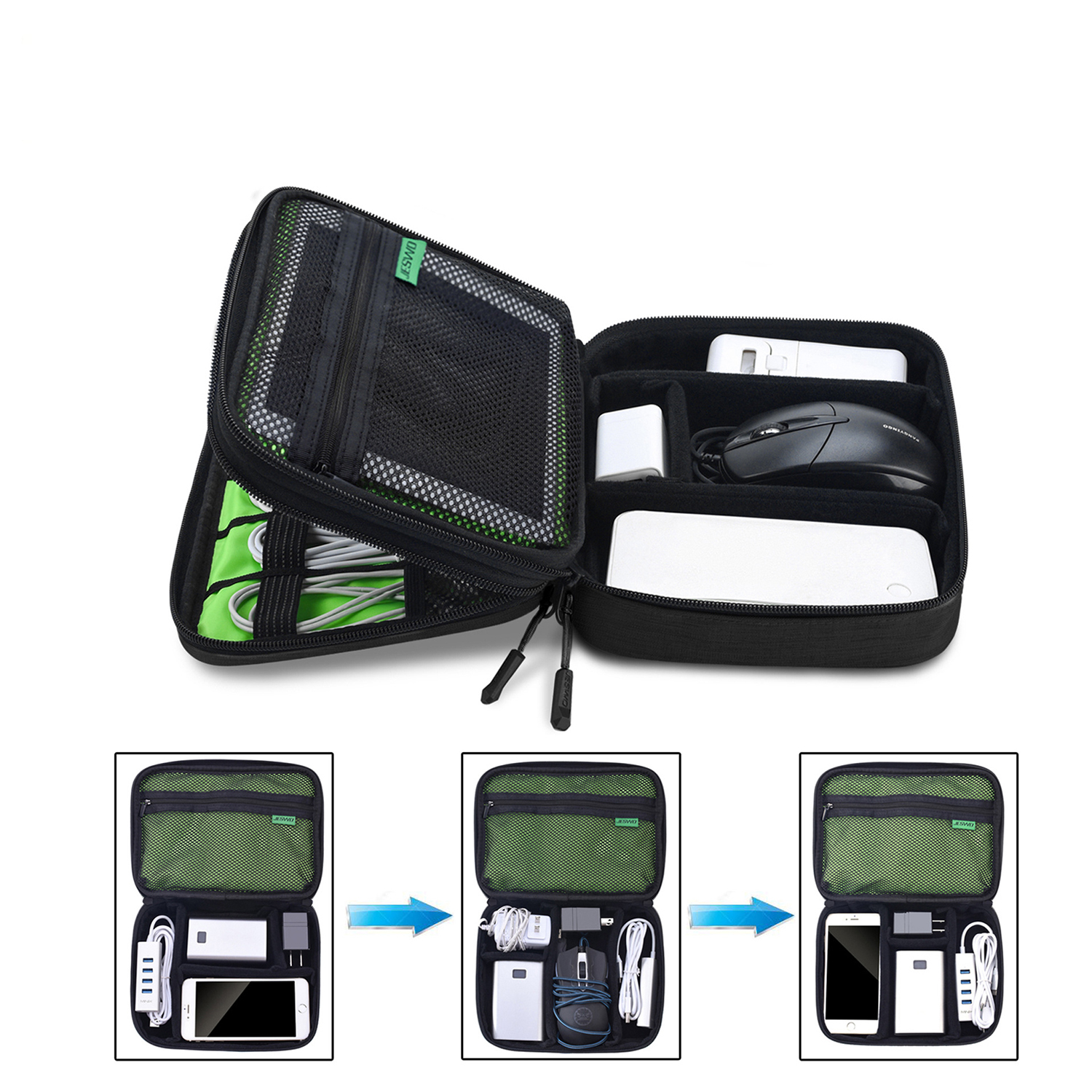 Large capacity multifunctional digital storage handbag 9