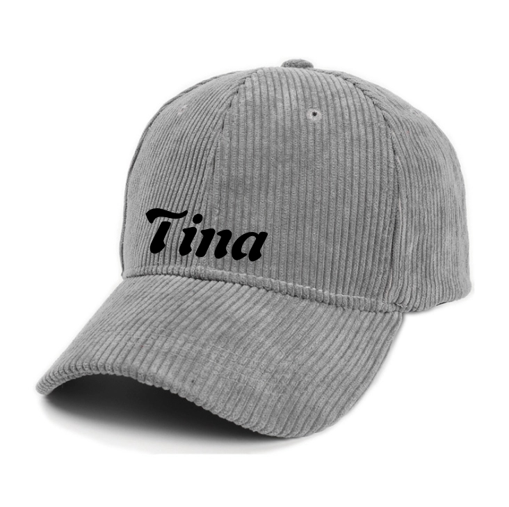 Corduroy baseball cap 13