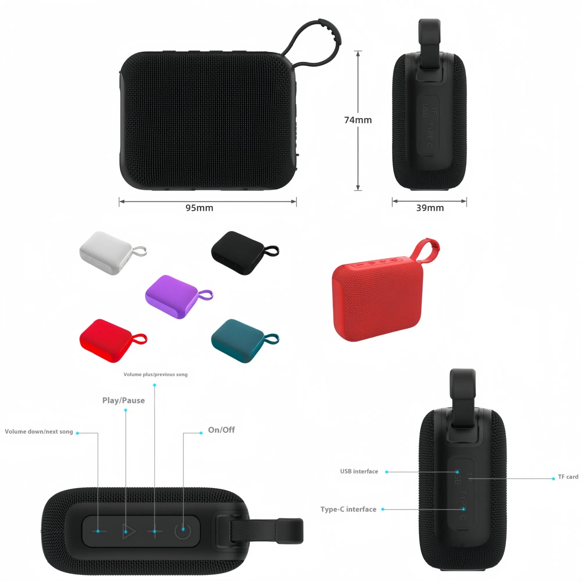 Portable Wireless Speaker 6