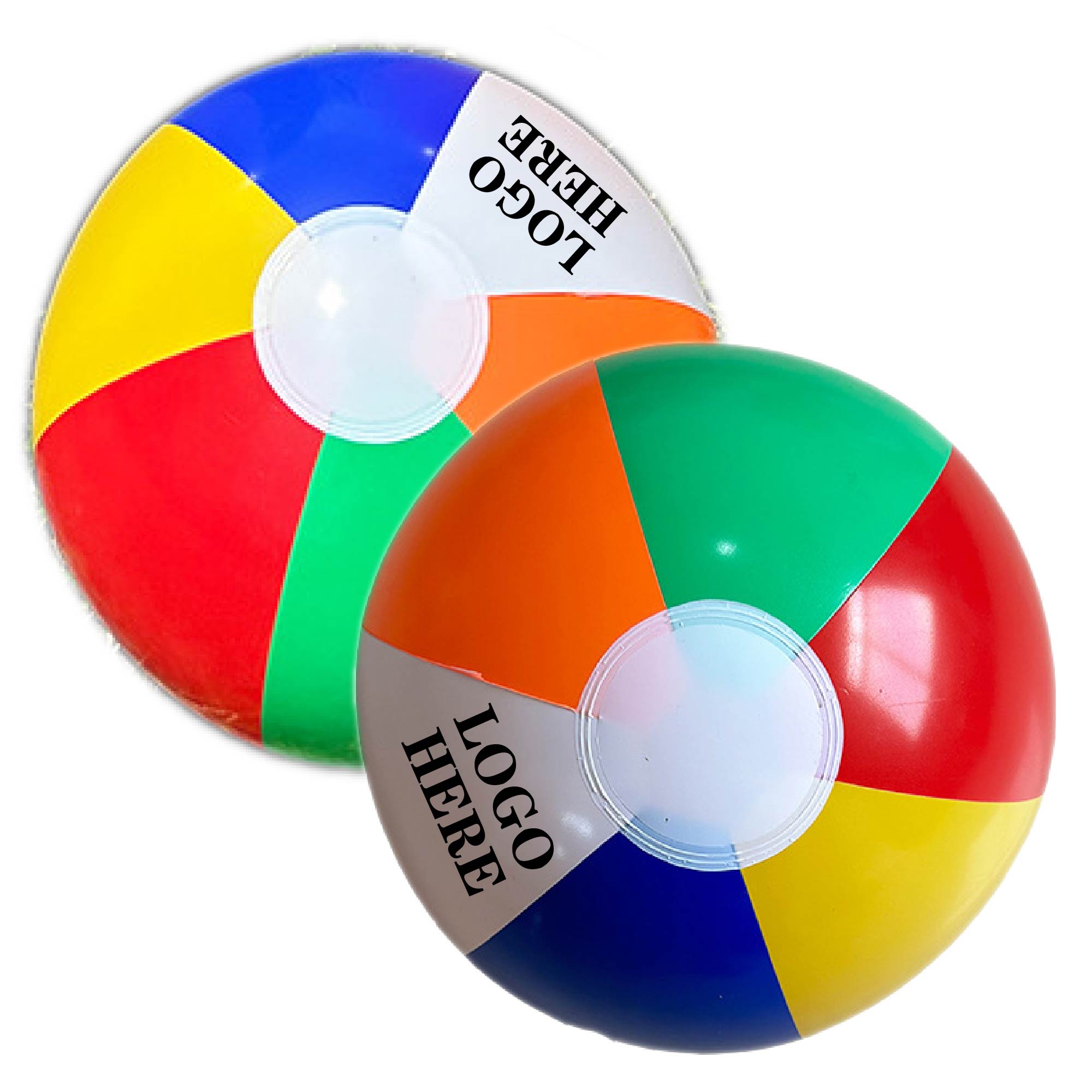 Mini Size 6" Diameter Beachballs 2