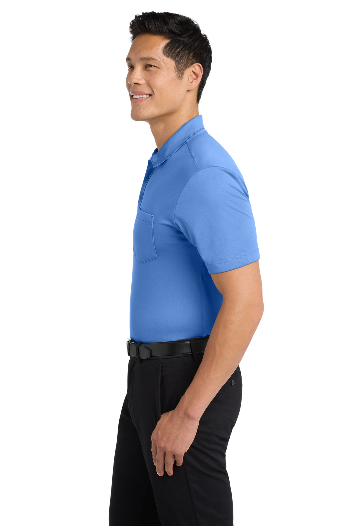 Port Authority Silk Touch Performance Pocket Polo. K540P 10