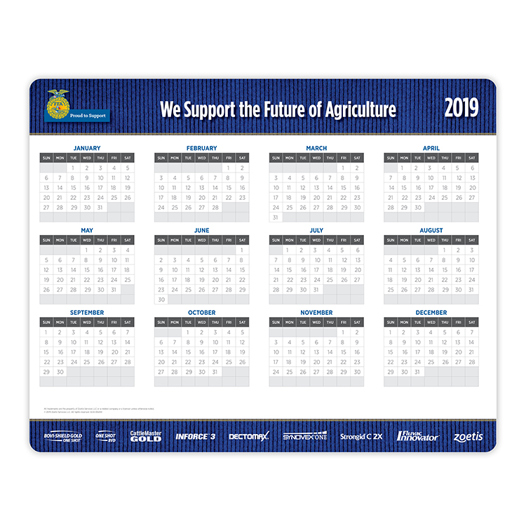 Fabric Surface Heavy-Duty Backing Counter Mat (16"x20"x1/4")