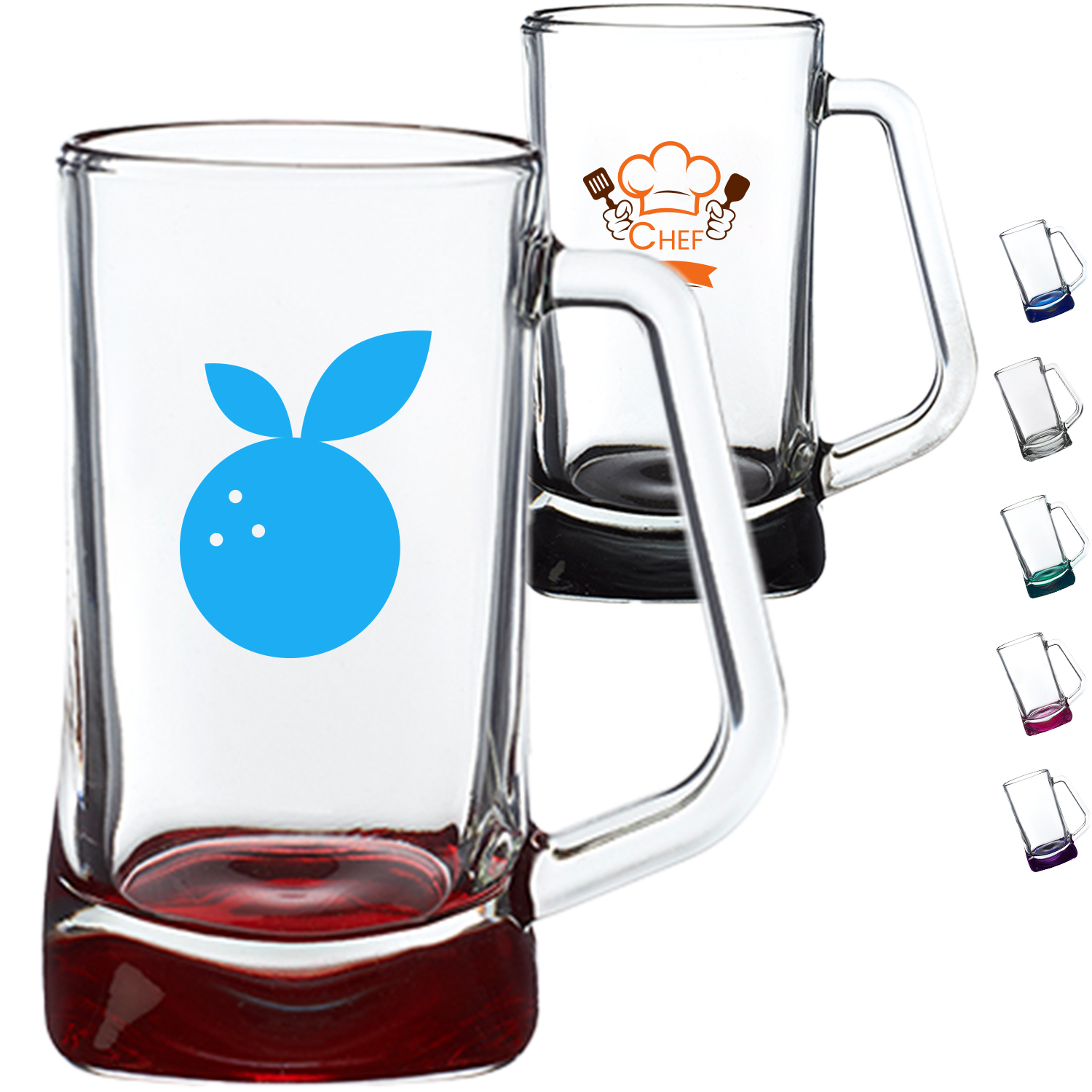 16 oz. Atenas Customized Sports Mugs 1