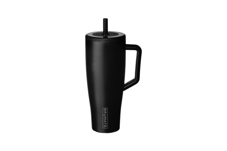 BruMate Era 40oz Straw Tumbler - Matte Black, custom tumbler with logo imprint 2