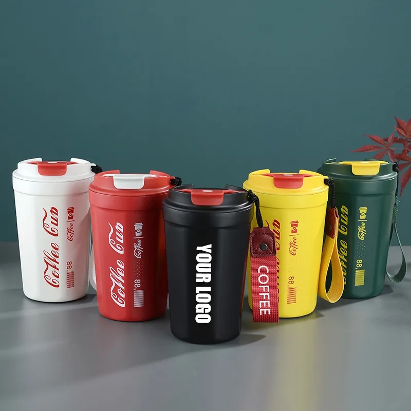 Thermos Coffee Cup Vacuum Double Insulated Tumblers 2